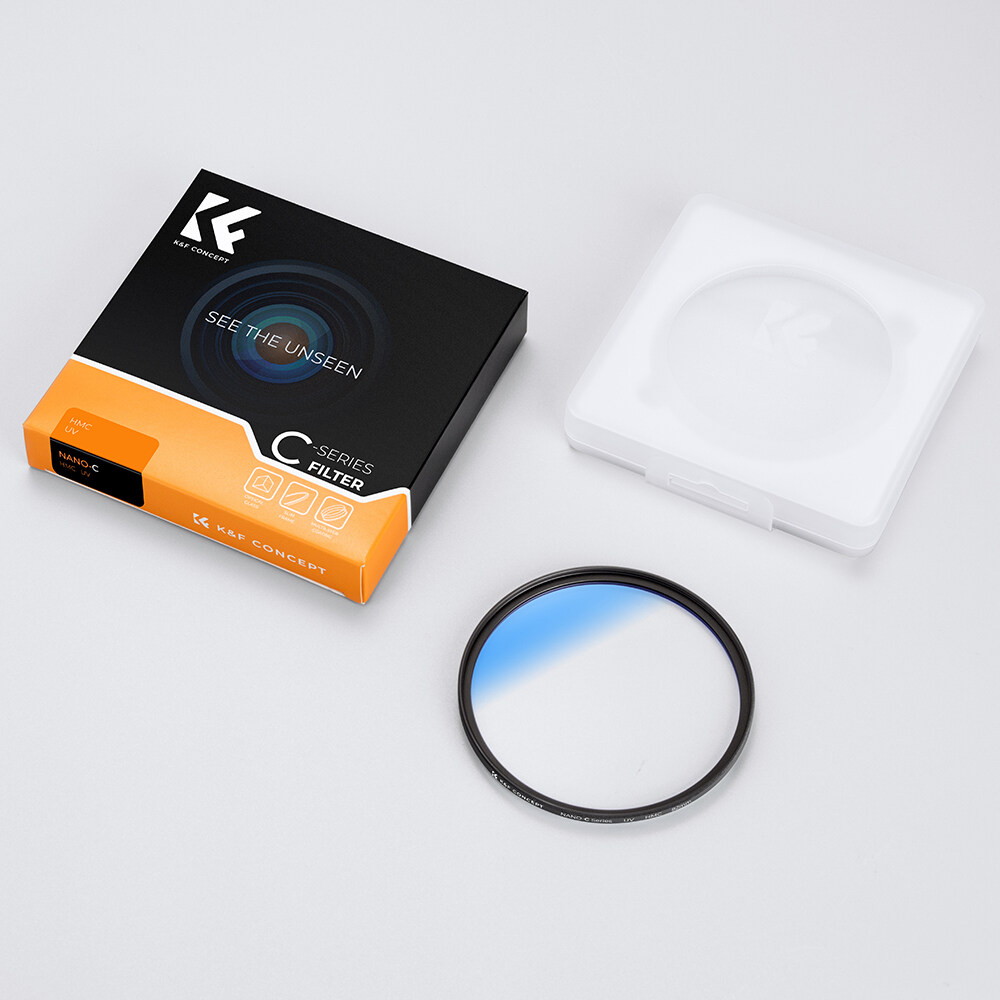 K&F CONCEPT NANO-K MC UV  Filter Slim With 3 cleaning cloths