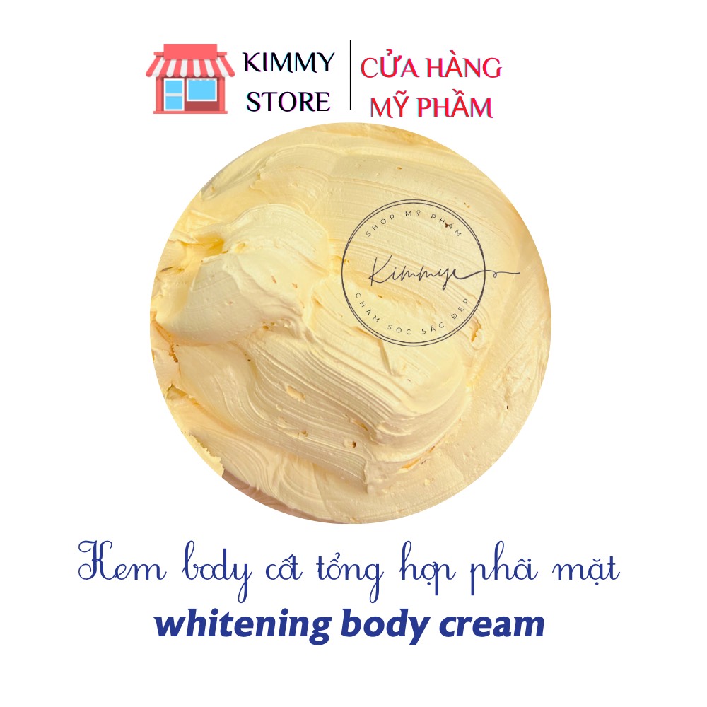 Sỉ kem trắng da body cốt rỉ dầu vàng 1kg