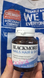 Blackmores Hair Skin Nail Viên Uống Đẹp Da, Tóc, Móng 60 Viên thumbnail