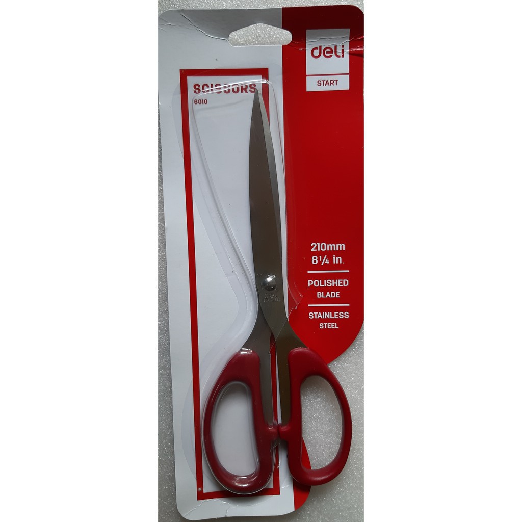 Kéo văn phòng 210mm deli e6010