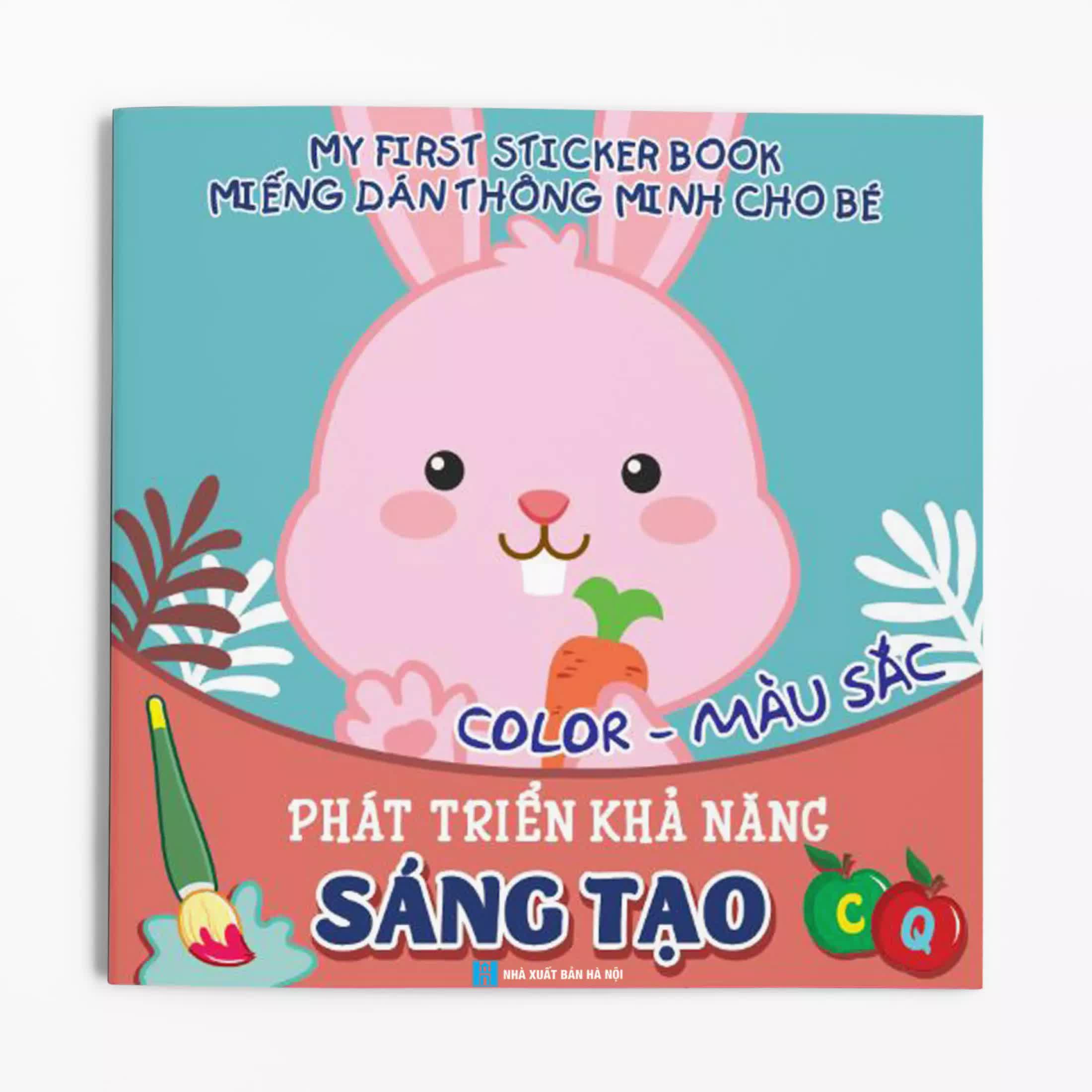 Combo 3 cuốn Miếng dán Thông minh cho bé - My First Sticker Book