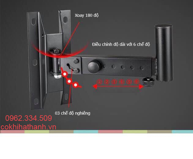 GIÁ TREO LOA FULL BASS 30 (Chịu tải đến 40kg)