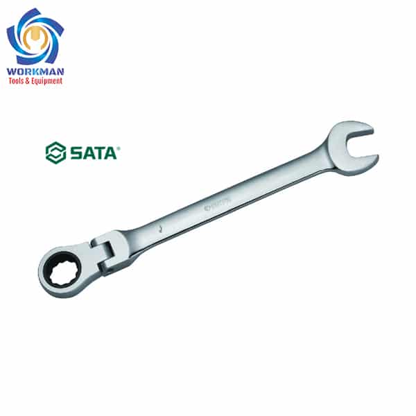 Cờ lê vòng miệng tự động lắc léo Sata