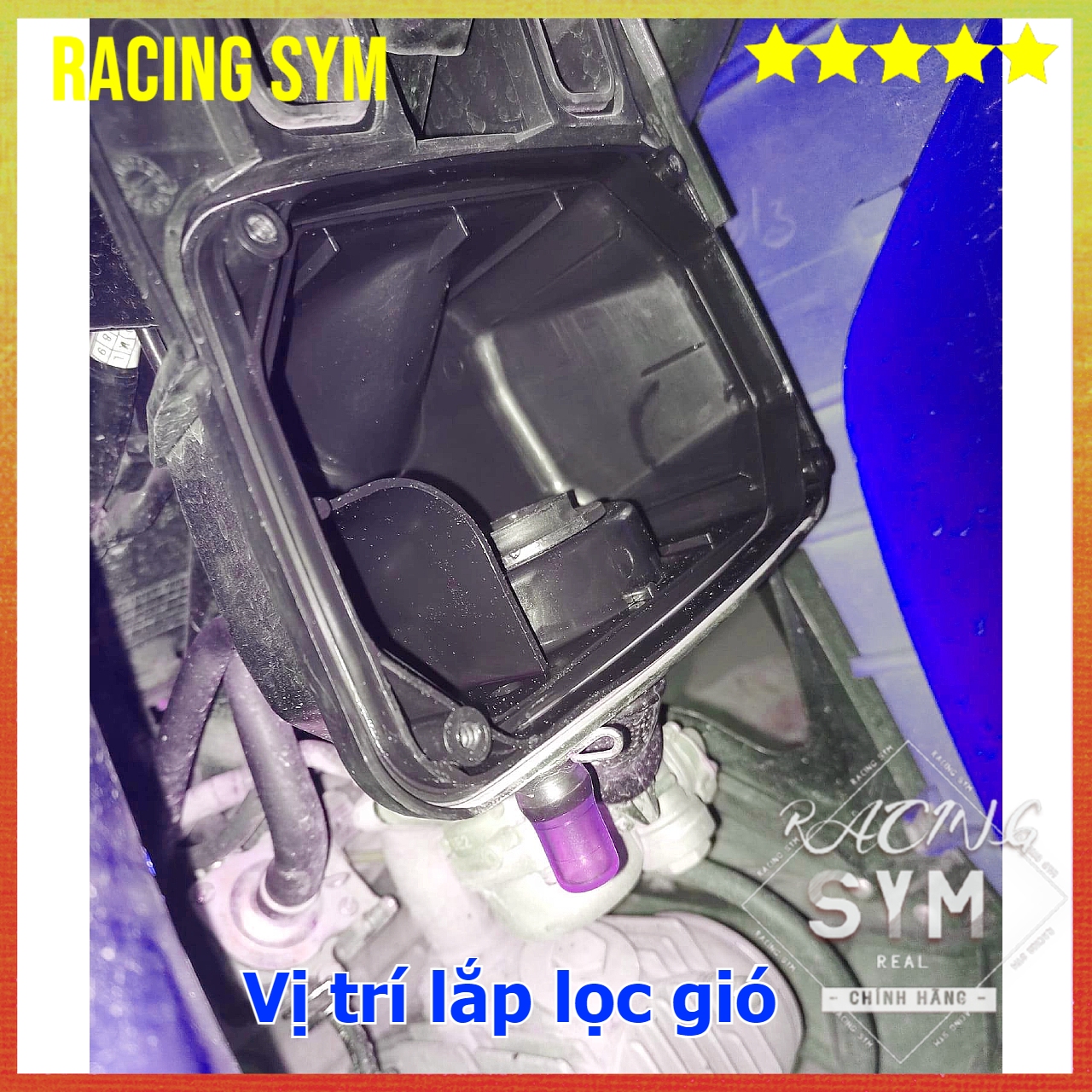 [Combo + Tặng] Lọc gió xe Galaxy 50cc Chính Hãng SYM