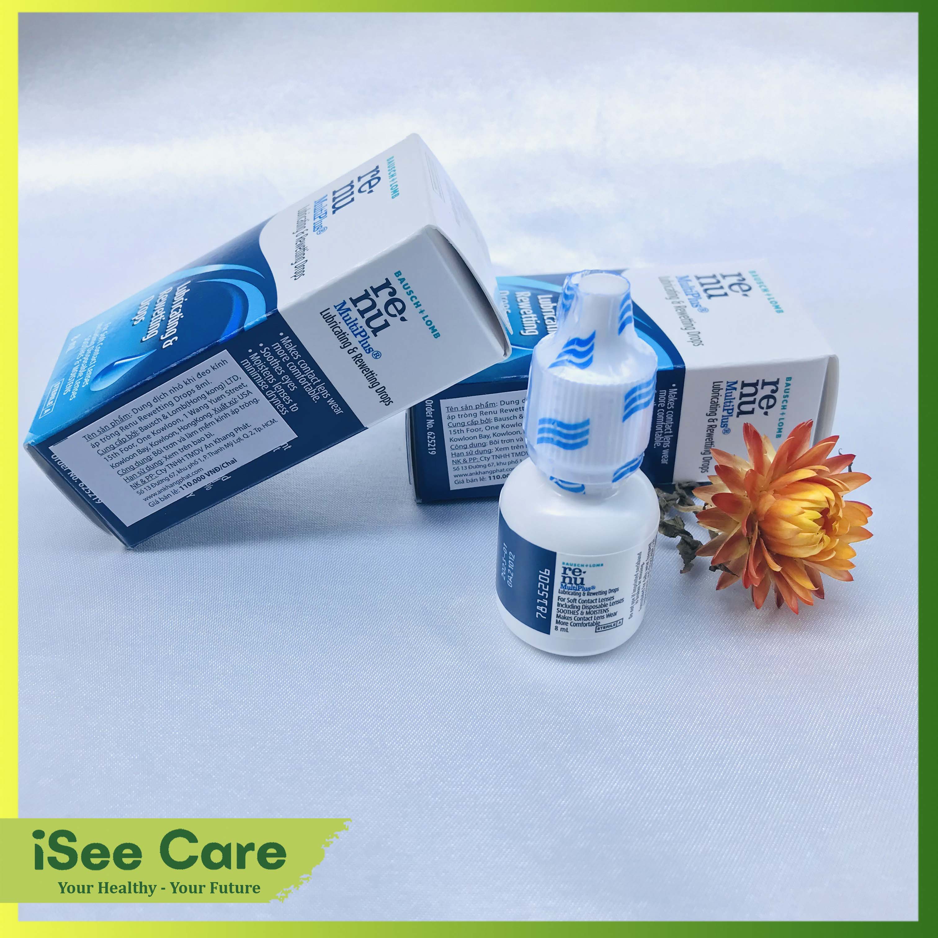 Nước nhỏ mắt Renu 8ml - Bausch & Lomb - USA