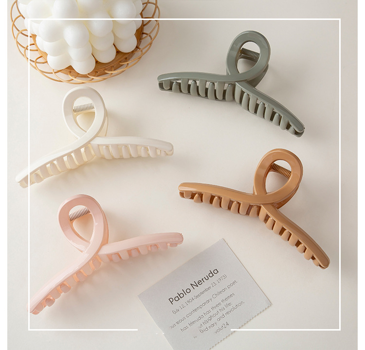 Kẹp Tóc Càng Cua Dễ Thương - Xước Nhẹ - BEYOU