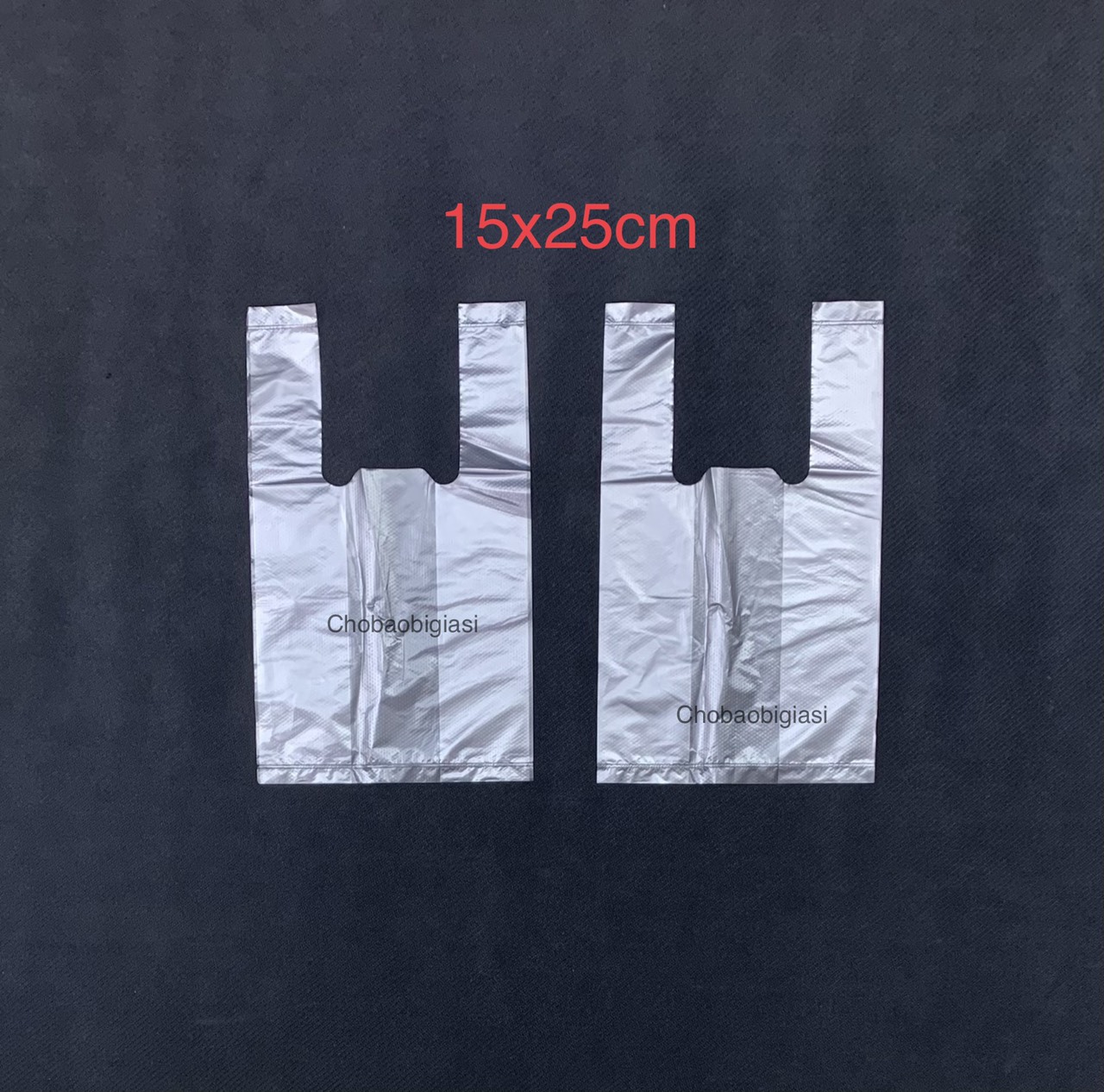 {1kg/size} Túi xốp zin, túi xốp hai quai màu trắng trong, dày dặn, chắc chắn, loại đẹp, không mùi (SP y hình)