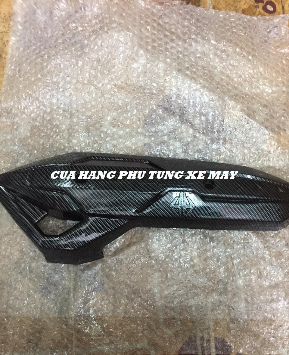 Ốp pô gắn xe Air Blade 2016 - 2019 cacbon