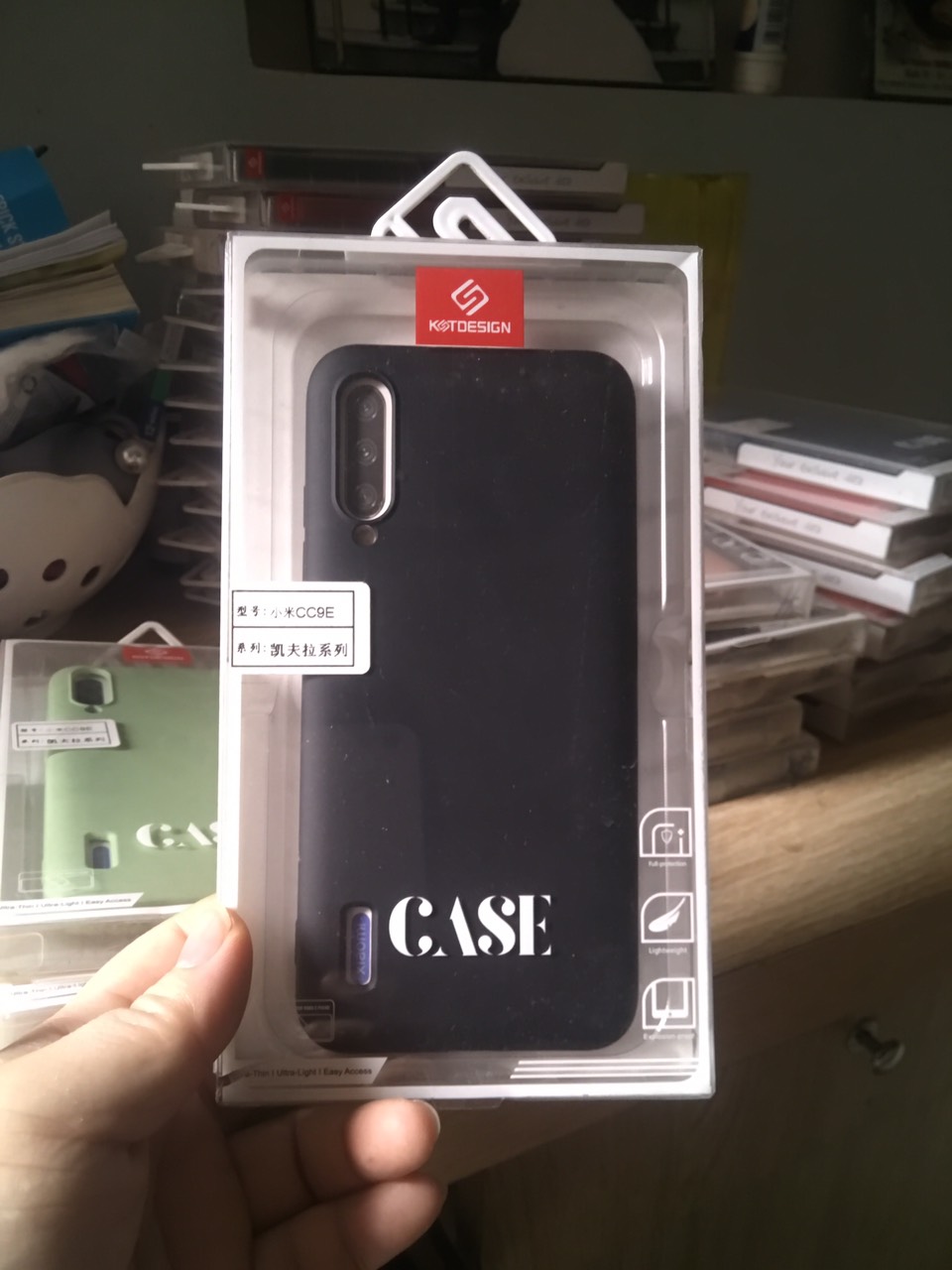 Ốp lưng Xiaomi Mi CC9, CC9E KSTDESIGN dẻo màu thời trang