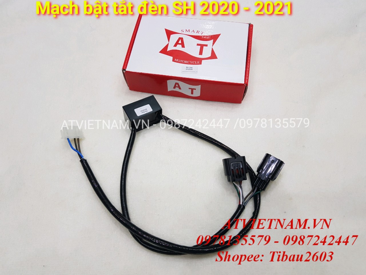 MẠCH TẮT ĐÈN xe SH 2020 - 2021 ( tích hợp passing đèn pha)