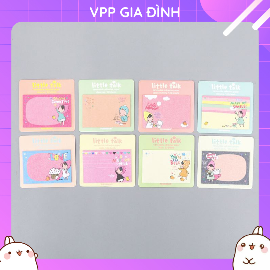 2 Xập Giấy Ghi Chú Note (Nhiều Mẫu Lựa Chọn Được)