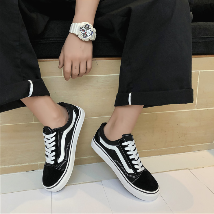 [SALE] Giày Vans Old Skool Màu Đen Trắng