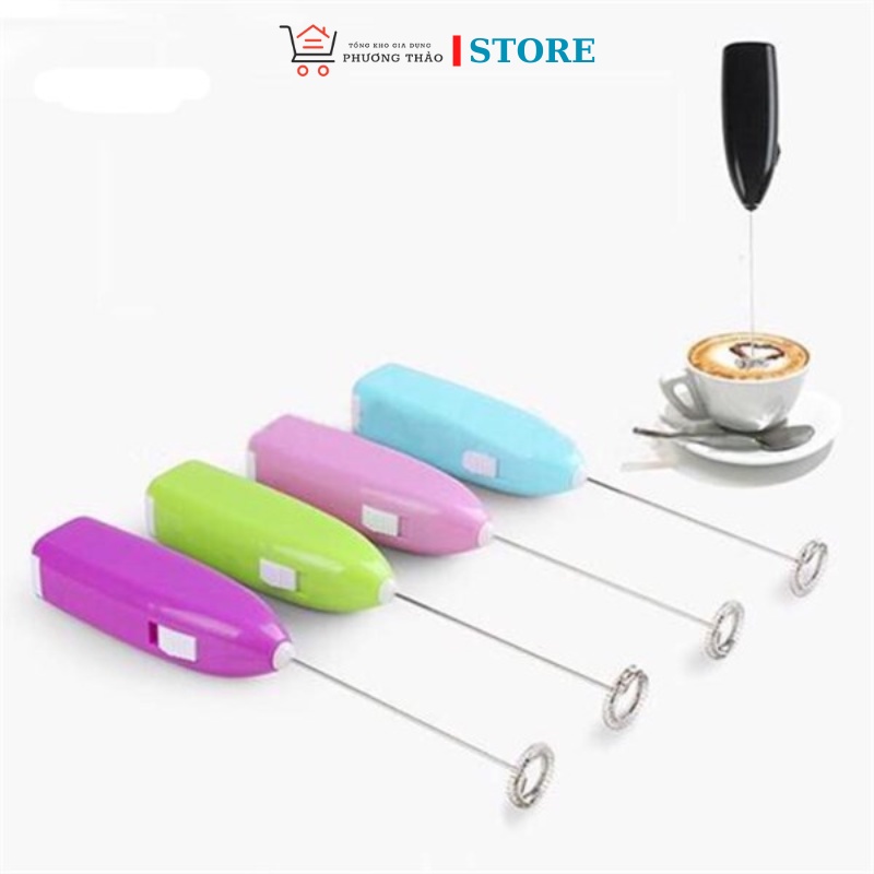 Cây đánh bọt cafe đánh trứng cầm tay mini