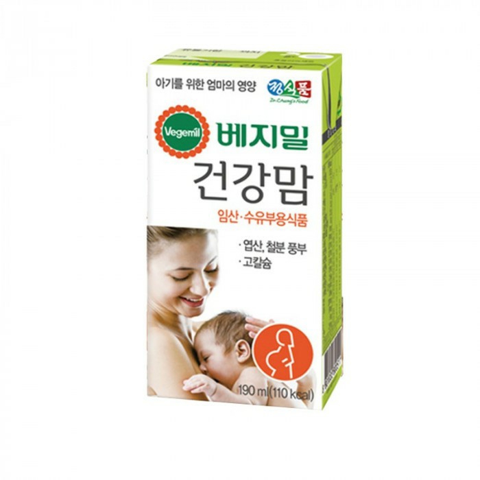 Sữa bầu Vegemil Hàn Quốc 190ml (thùng 16 hộp)