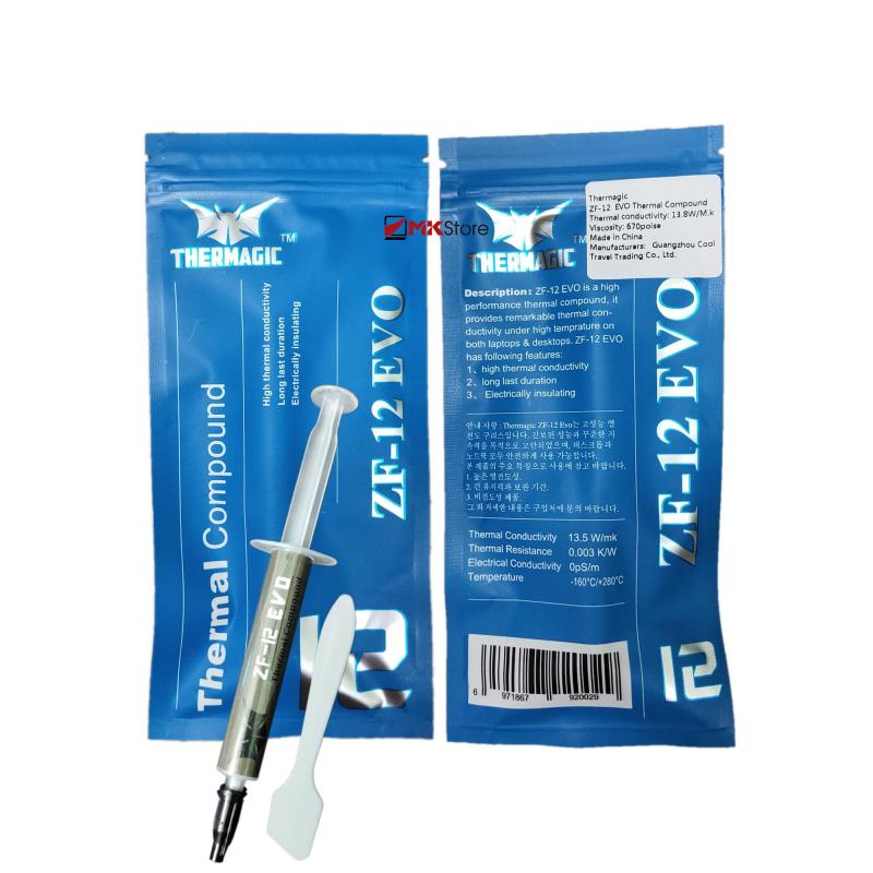 Keo tản nhiệt PC ZF12 EVO 5g Thermagic Thermal Compound 13.8W/M.k