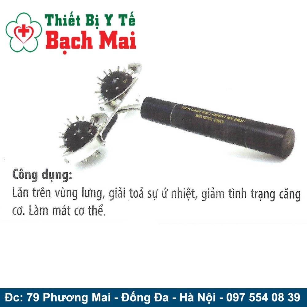 ☢◐ Lăn Cầu Đinh Đôi Lớn - Dụng Cụ Diện Chẩn