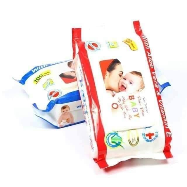 khăn ướt baby 100 tờ