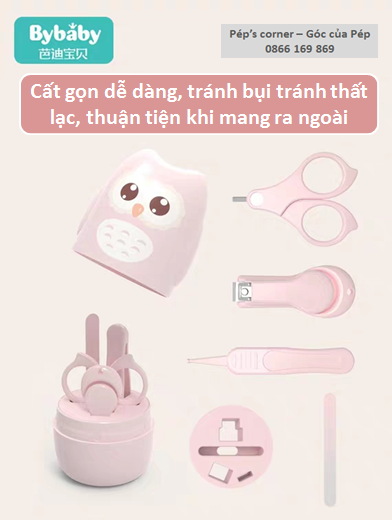 Bộ cắt móng tay siêu xinh cho bé