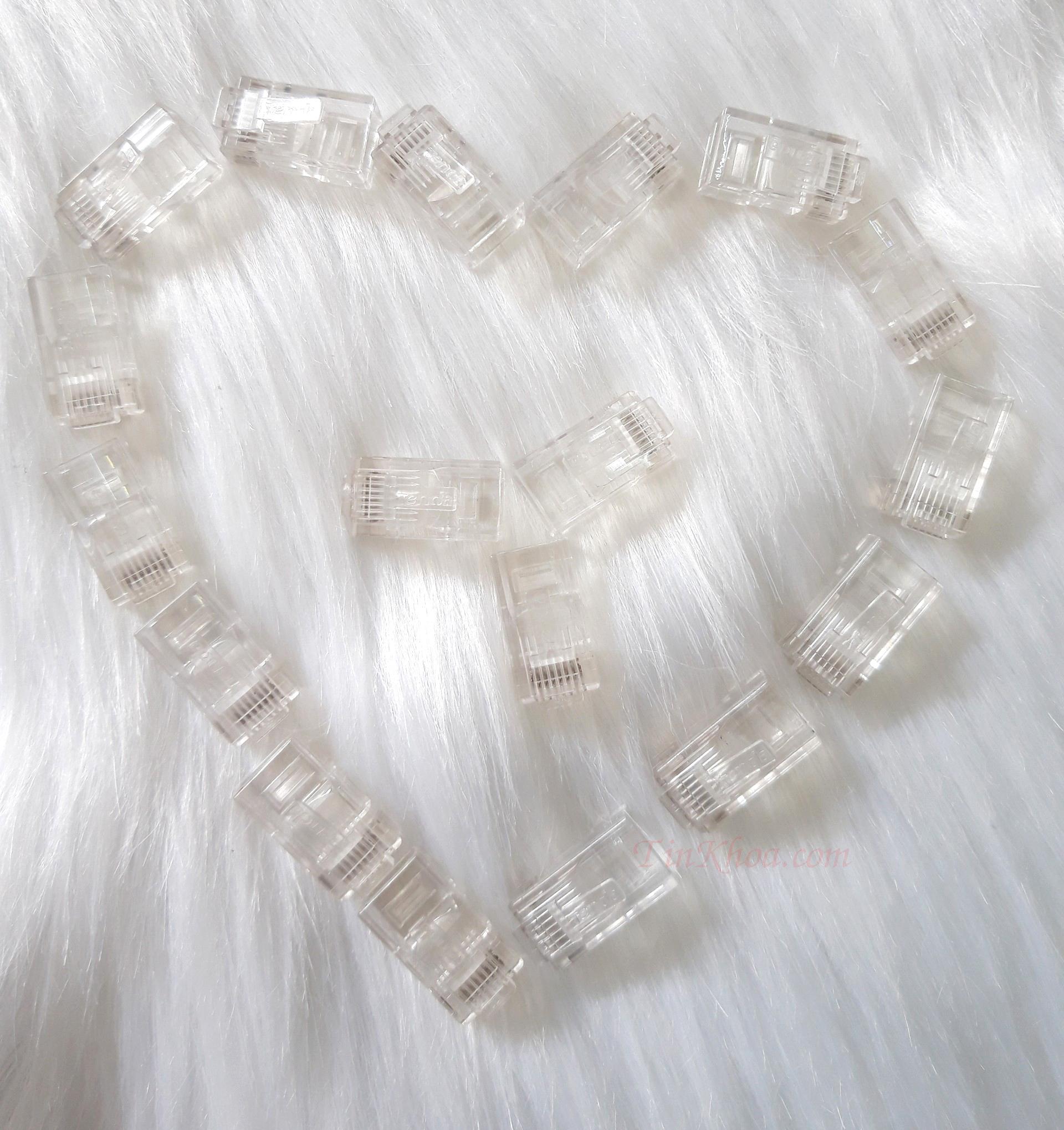 Đầu mạng RJ45 AMPLX Hộp 100 cái