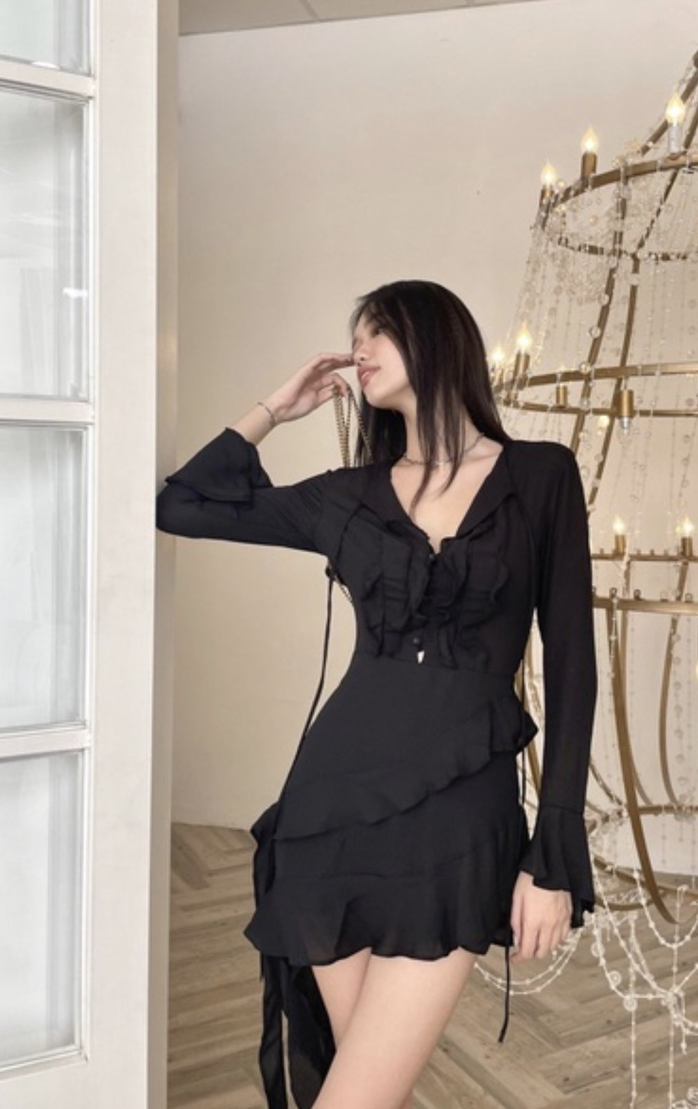 LEMONCHIC - ĐẦM BÈO NÚT TRẮNG - D238