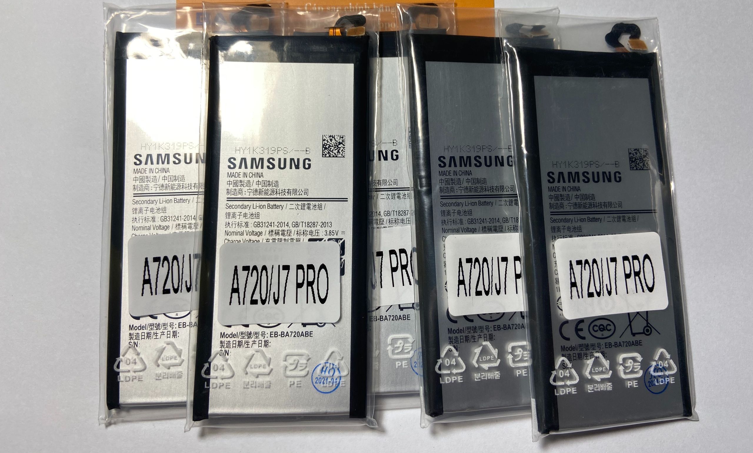 [HCM]Pin zin Samsung Galaxy A7 2017 A720  J7 Pro  J730 (Mã pin : EB-BA720ABE - 3600mAh)