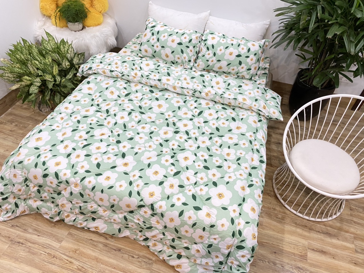 Chăn phao siêu nhẹ cực ấm 1m8x2m mẫu hello kitty