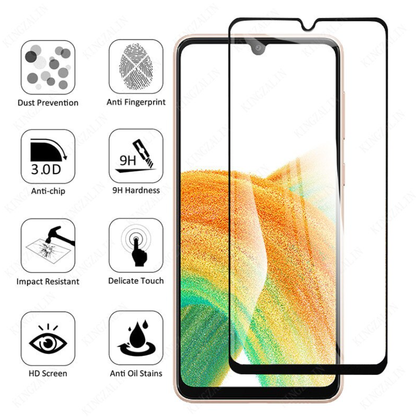 Miếng dán cường lực full màn hình samsung A03