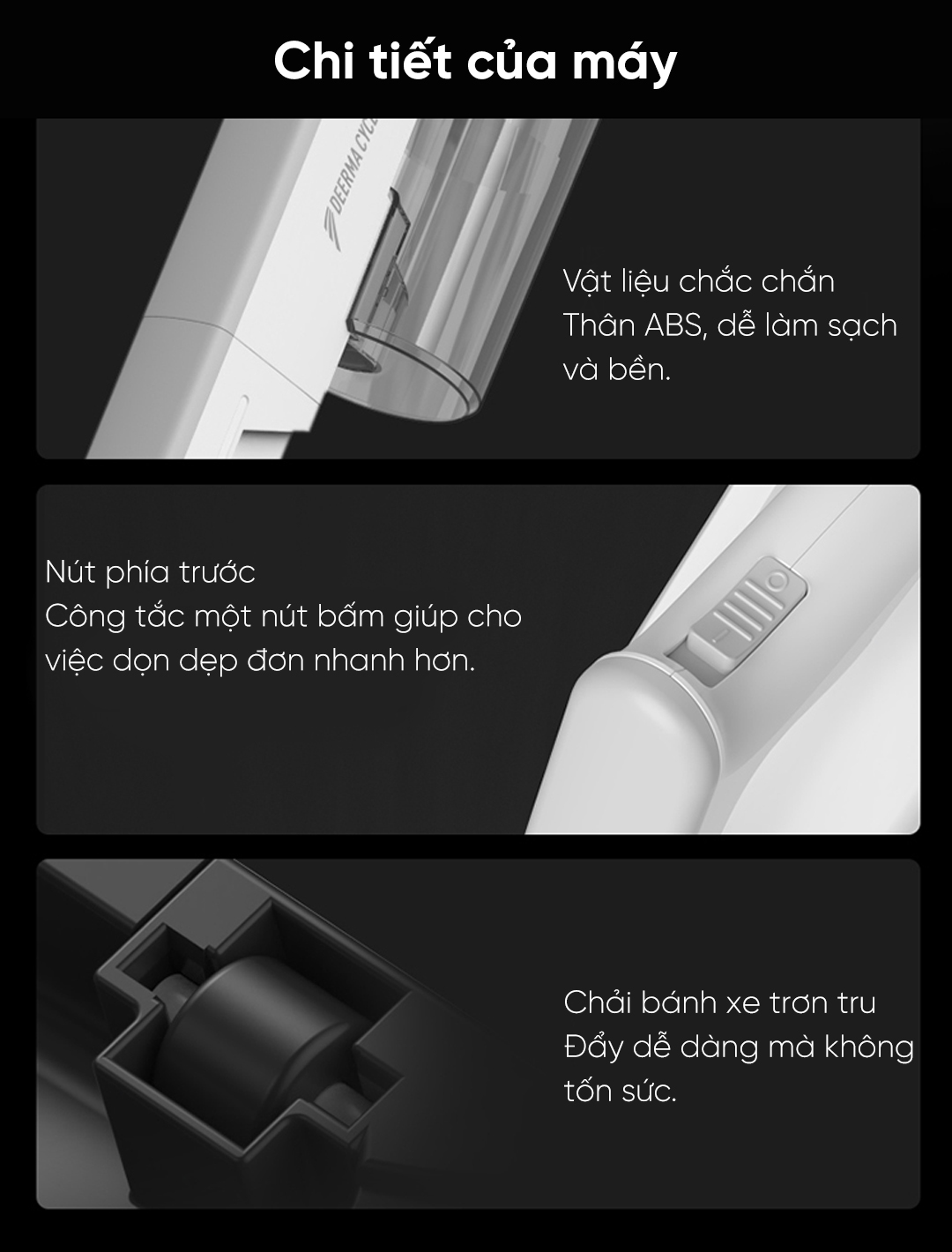 Máy hút bụi cầm tay Deerma DX700
