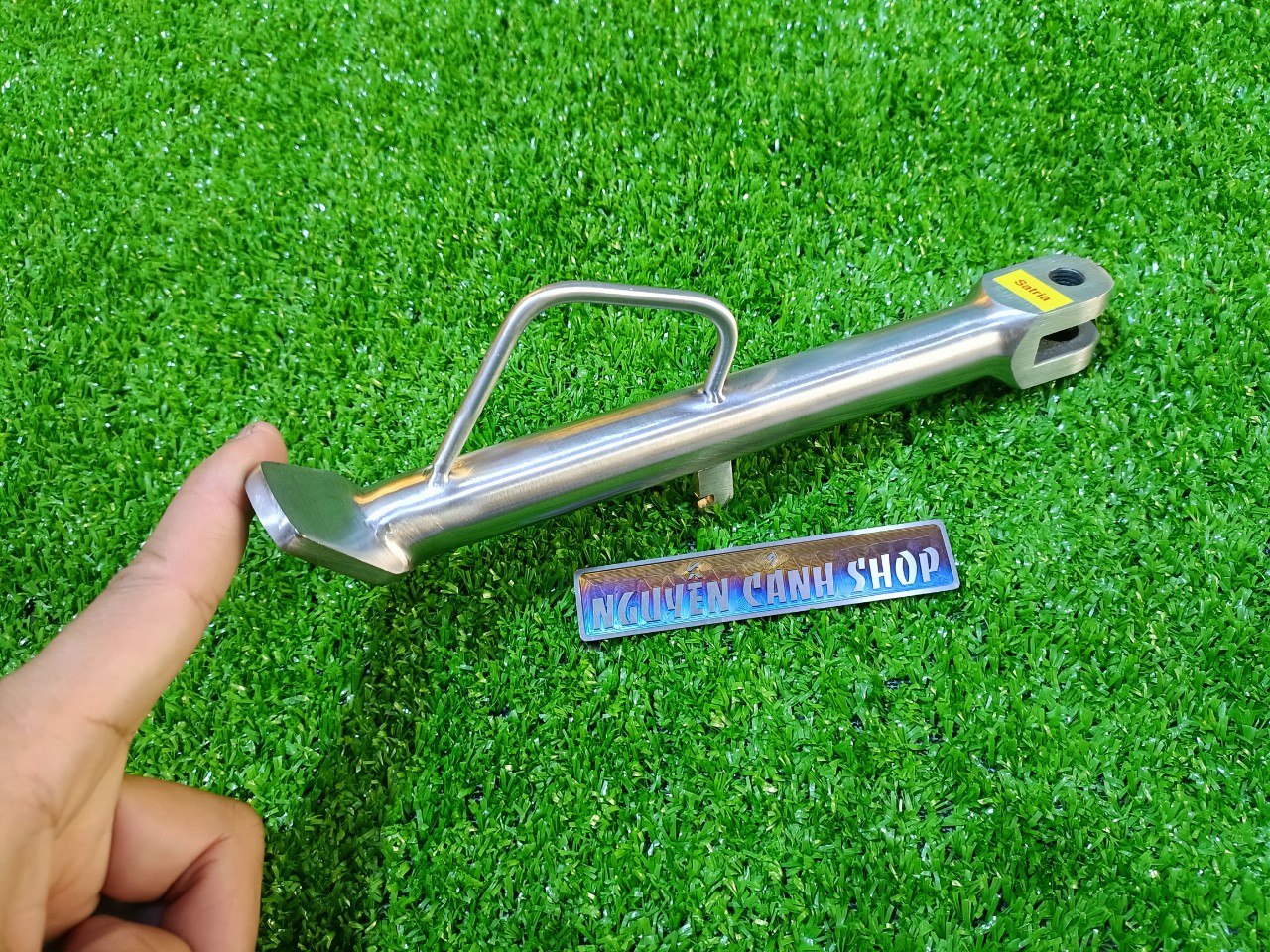 Chống nghiên inox Raider Fi,Satria Fi xài chung