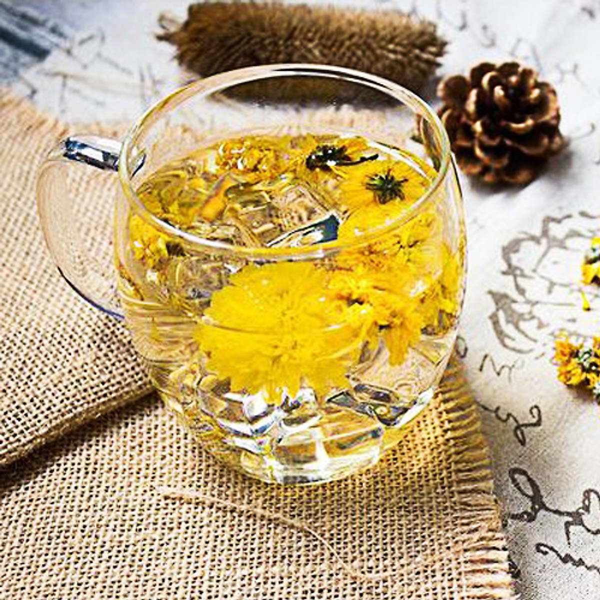 Trà hoa cúc vàng sấy gói 20 gram