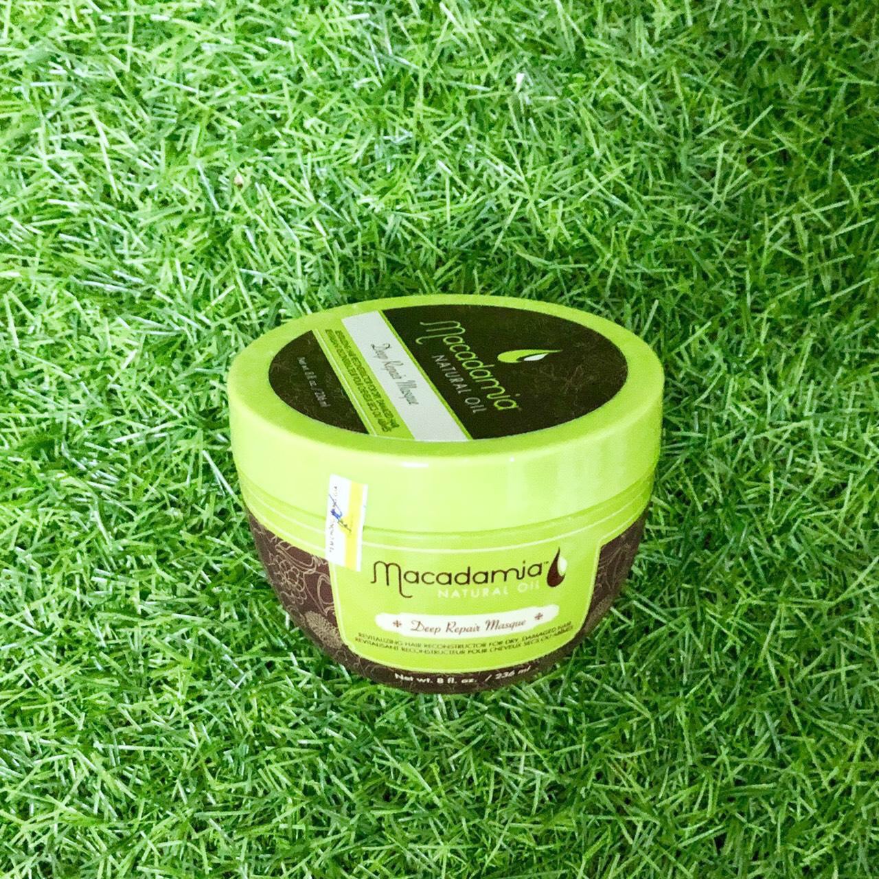 [HCM]Kem hấp tóc Macadamia Deep Repair Masque 236ml