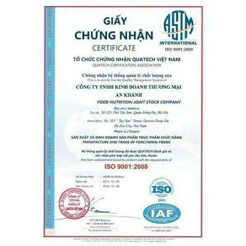 Tăng Cân Wisdom Wight chính hãng