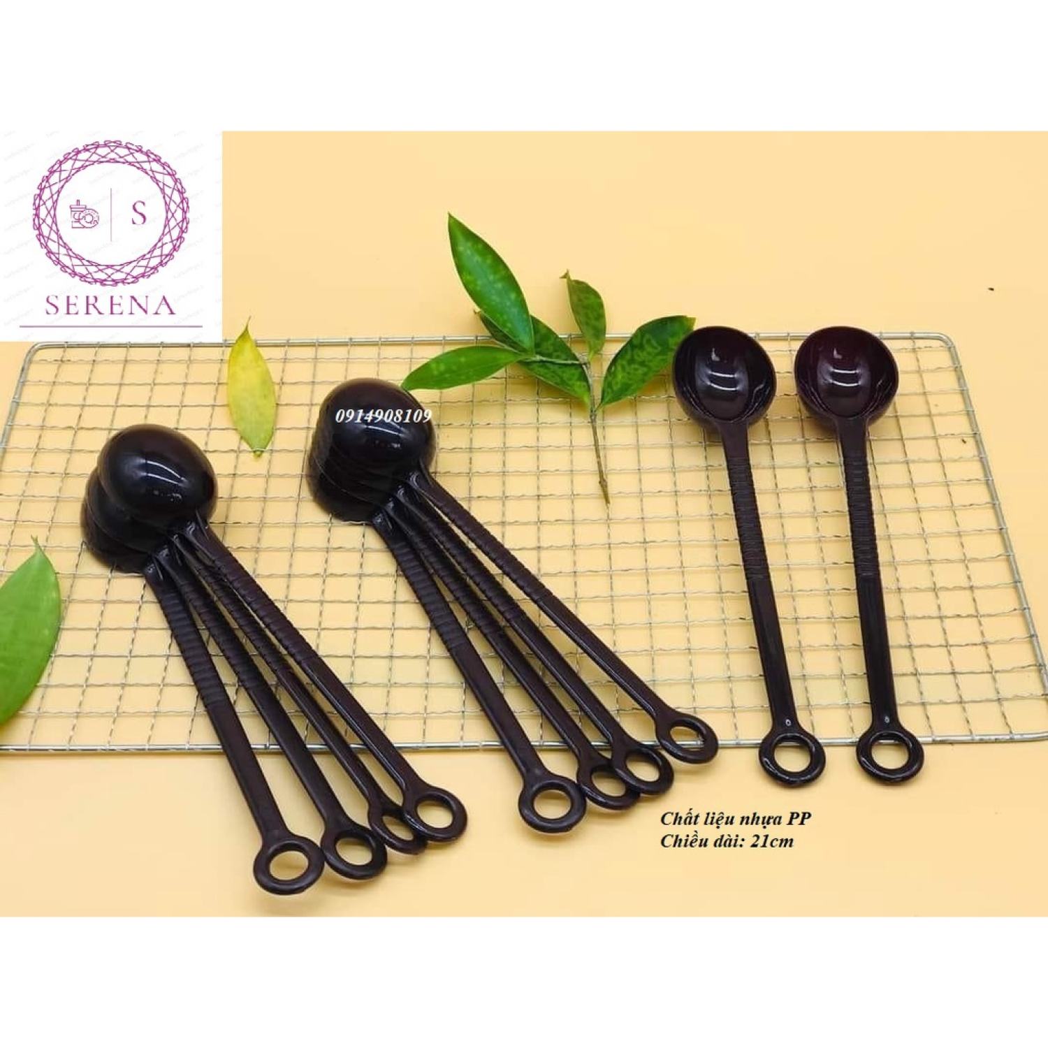 Thìa nâu 10g đong bột, cà phê