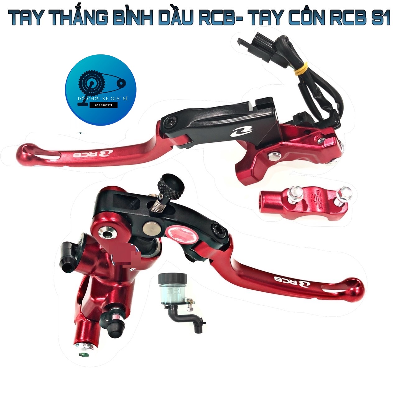 [HCM]CẶP TAY THẮNG BÌNH DẦU RCB - TAY CÔN DÂY S1