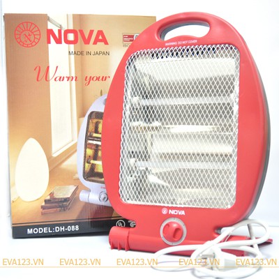 Quạt sưởi NOVA 2 bóng 800W-hàng loại 1