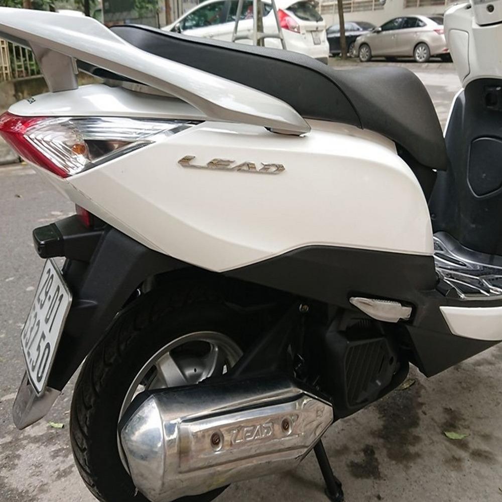 TEM DÁN XE CHỮ NỔI LEAD MÀU BẠC