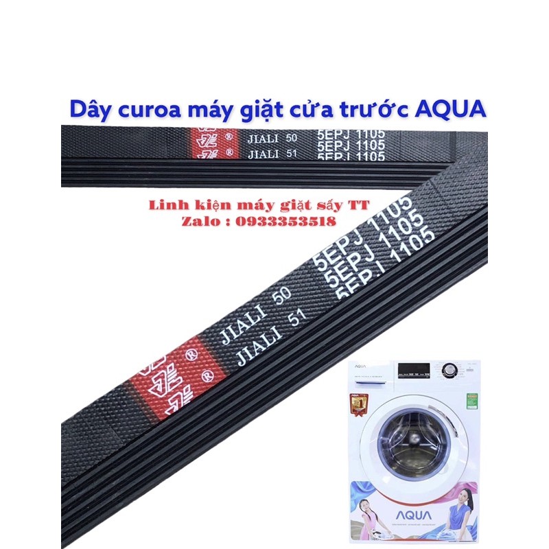 [HCM]Dây curoa máy giặt AQUA & SANYO 5EPJ 1105 ( 5 rãnh )