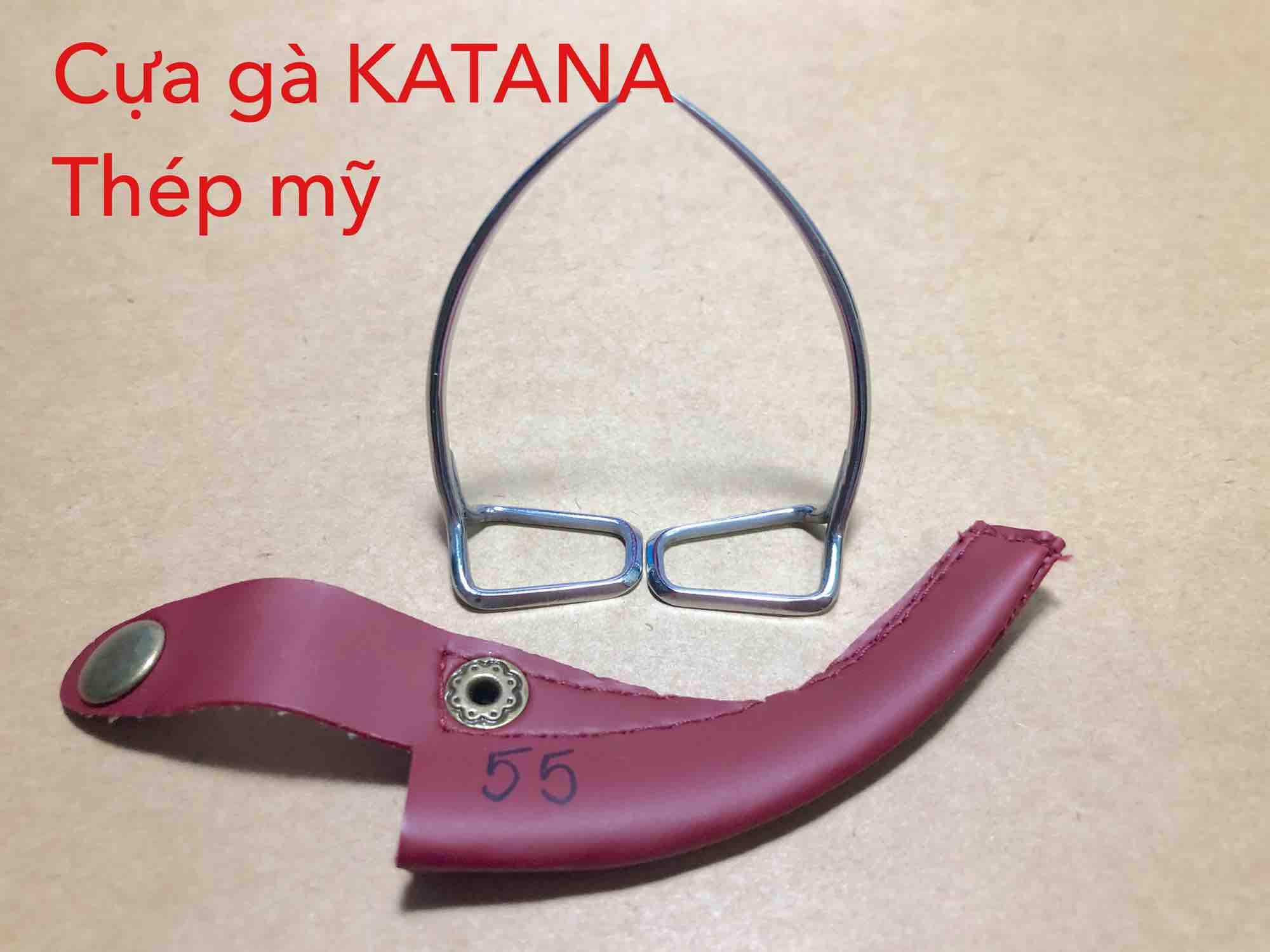 [HCM]Cựa gà tre 55 thép mỹ