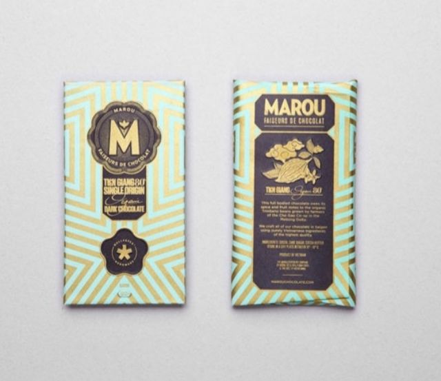 Socola đen Marou Tiền Giang 80% cacao 80g