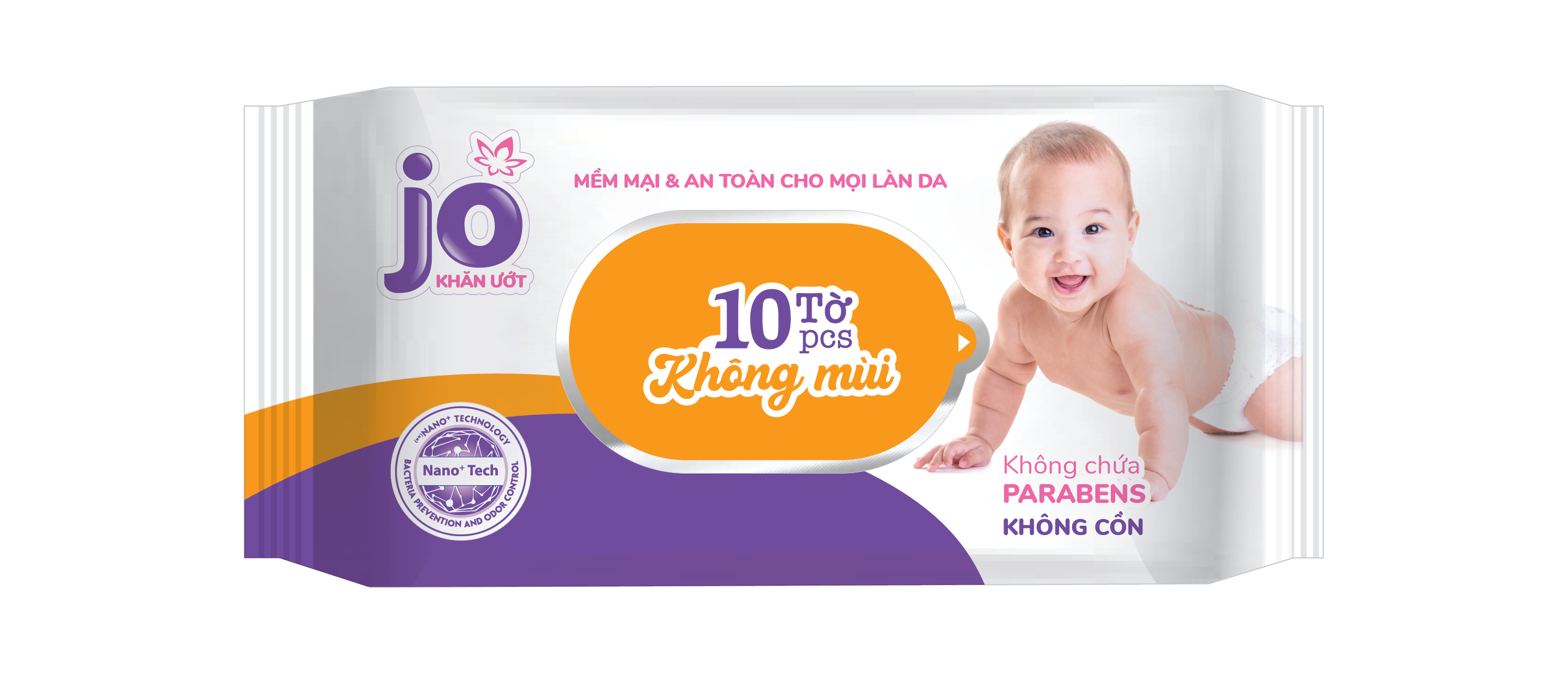Combo 10 gói khăn ướt JO M10