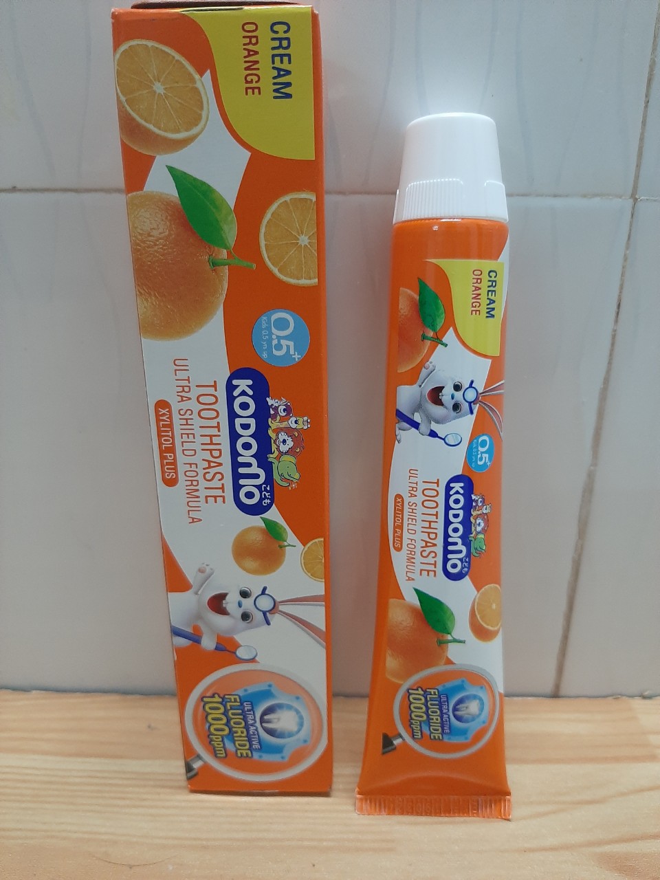 (KTT) Kem đánh răng trẻ em KODOMO 40 gr- Thái Lan