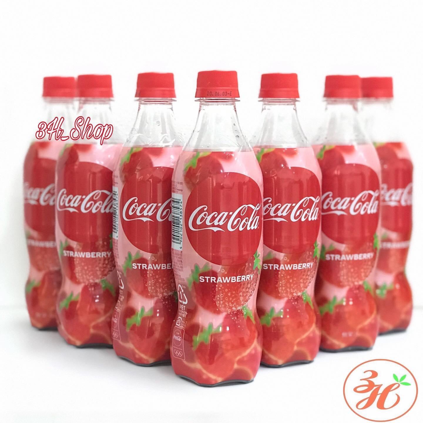 CoCa cola vị dâu hàng nhập khẩu Nhật bản