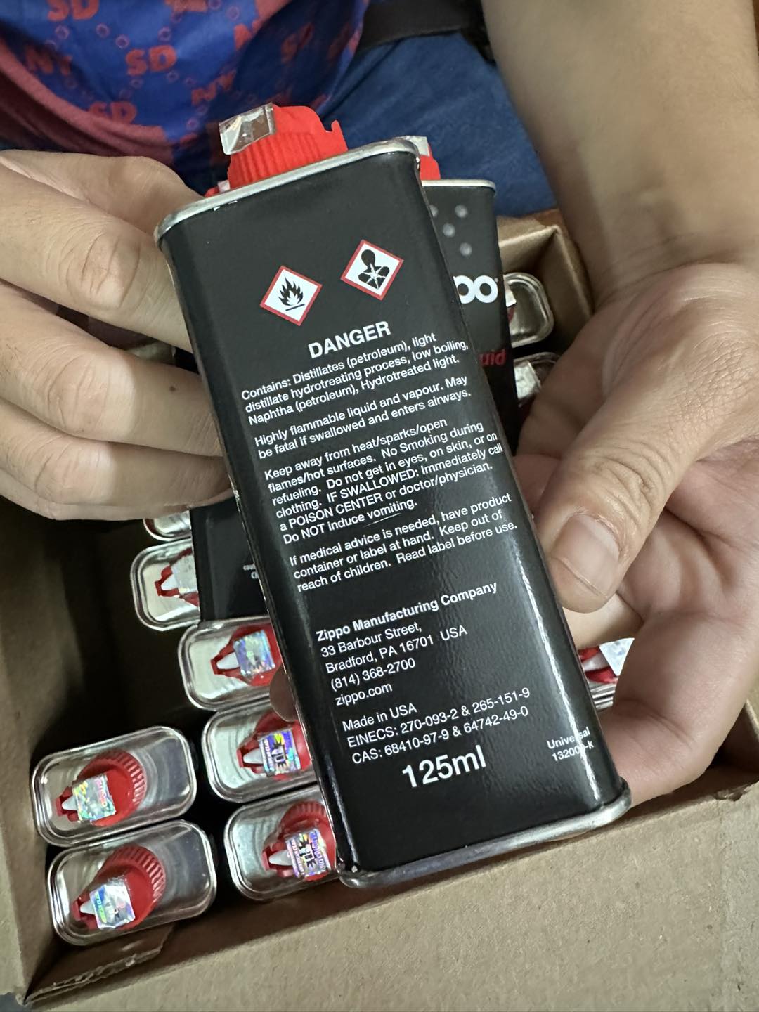 Combo phụ kiện 2 xăng zippo chính hãng