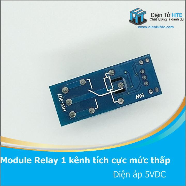 Module Relay 1 kênh mức thấp 5VDC