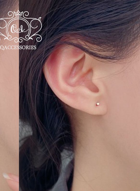 MINIMAL QA Silver Earrings