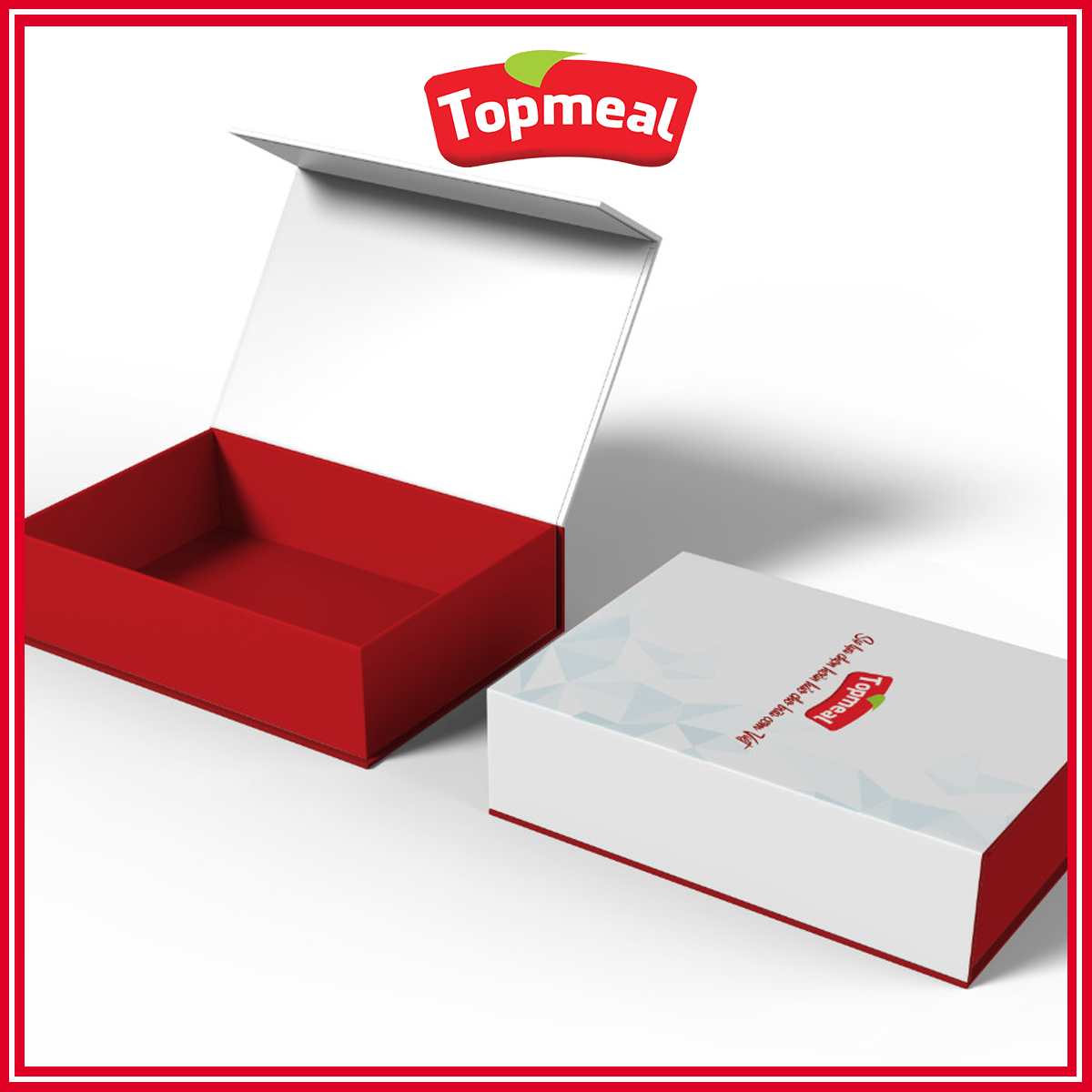 HCM - Hộp quà Topmeal (Ba chỉ bò trải 500g & thăn vai bò 350g) - [Giao nhanh TPHCM]