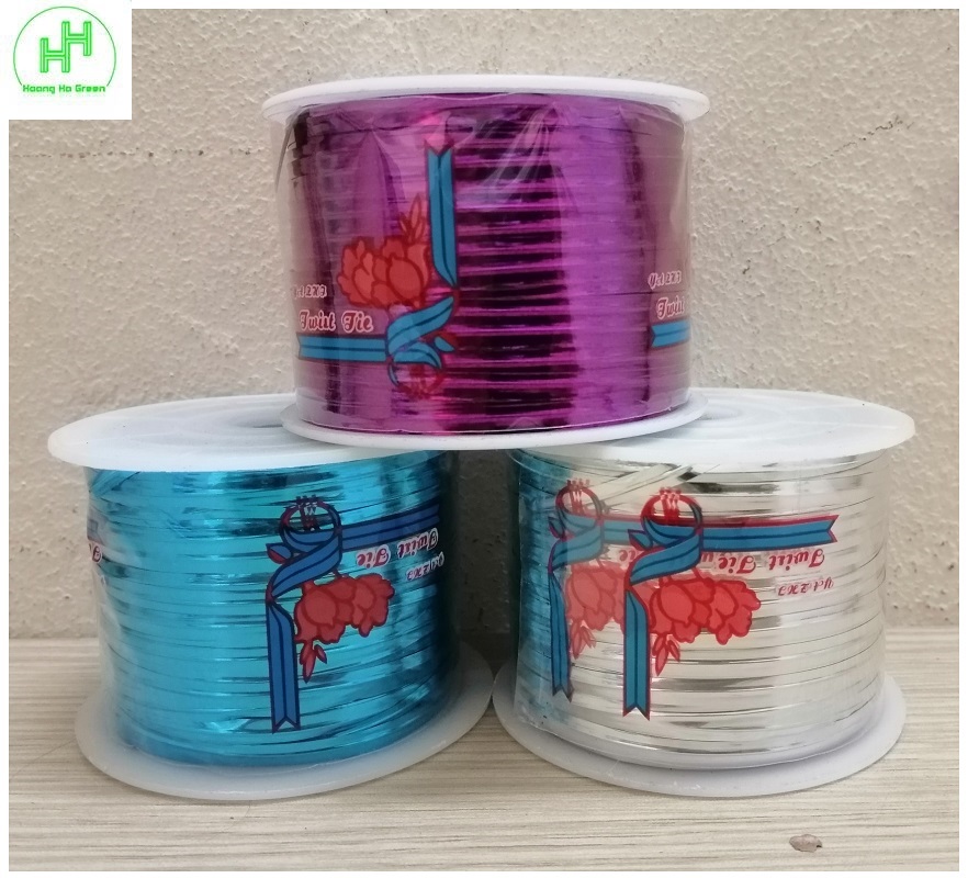 1 cuộn dây buộc lan cuộn 100m, cố định cây, nâng đỡ bông hoa - nhiều màu
