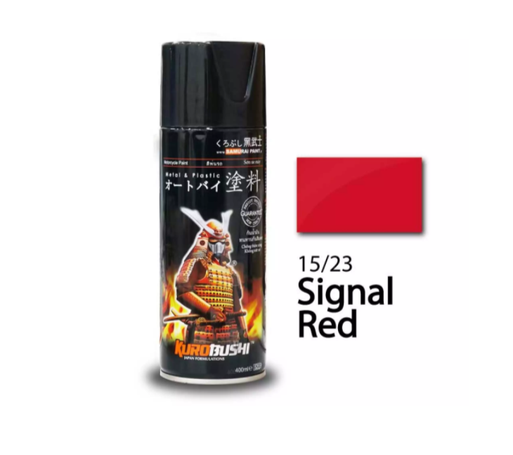 Sơn xịt samurai màu đỏ nổi bật - 23