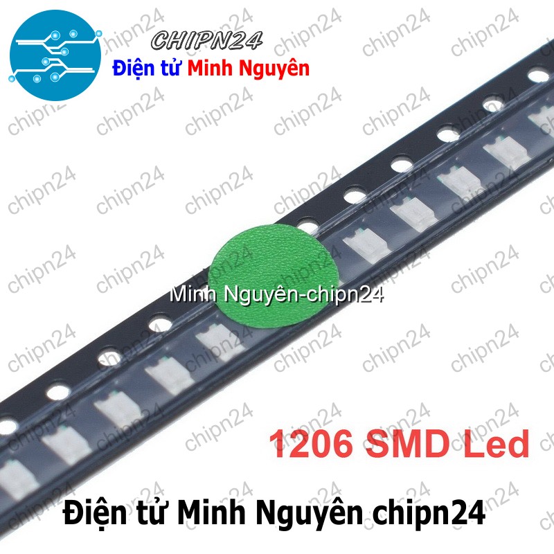 [25 con] (KX) Led dán SMD 1206 (Đỏ/Vàng/Xanh/Trắng/Cam) - [Chọn Loại] - HHH.00193