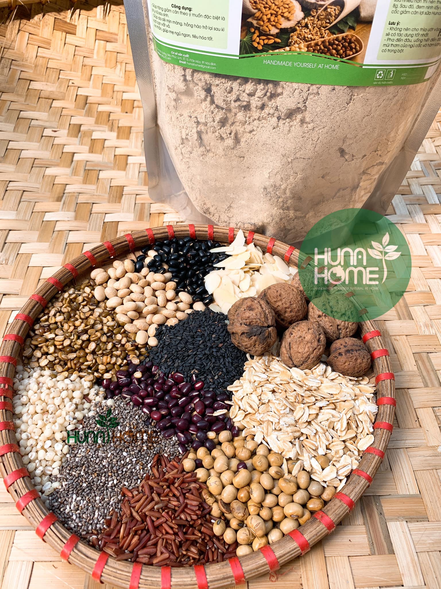 Bột ngũ cốc dinh dưỡng ( đóng gói hộp 0.5kg)